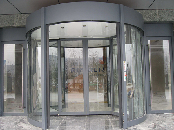 Two-Wing Automatic Revolving Door
